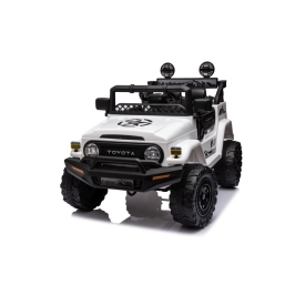 Двухместный детский электромобиль Toyota FJ White  4x4