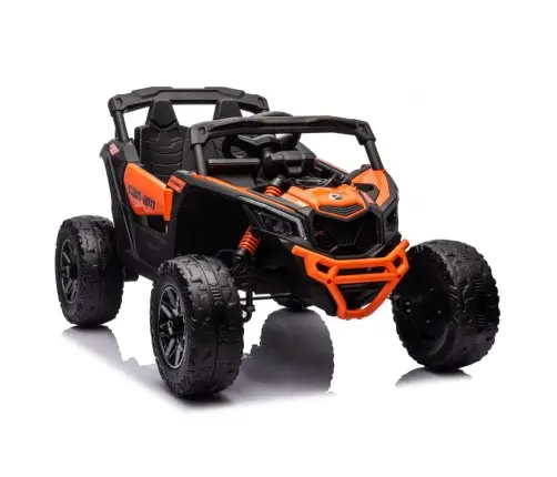 Divvietīgs bērnu elektromobilis Bagijs Can-am DK-CA003 Orange Painted