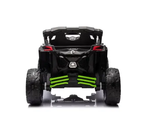 Divvietīgs bērnu elektromobilis Bagijs Can-am DK-CA003 Green Painted