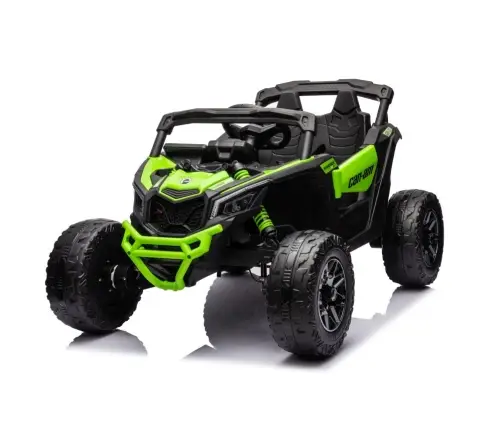 Divvietīgs bērnu elektromobilis Bagijs Can-am DK-CA003 Green Painted