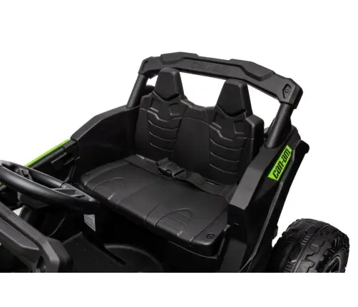 Divvietīgs bērnu elektromobilis Bagijs Can-am DK-CA003 Green Painted