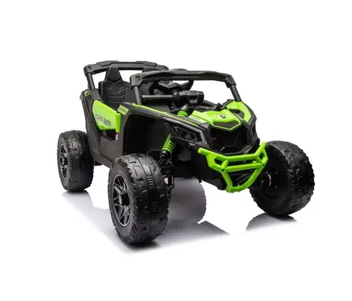 Divvietīgs bērnu elektromobilis Bagijs Can-am DK-CA003 Green Painted