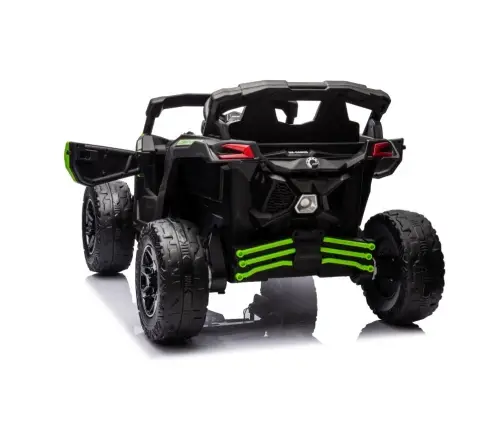 Divvietīgs bērnu elektromobilis Bagijs Can-am DK-CA003 Green Painted