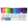 Set of 36 multi-colored double-sided markers in an organizer
