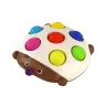 Hedgehog Sensory Toy Educational Board with Tabs