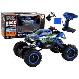 Radiovadāmā mašīna ar pulti Off-road 1:14 Blue