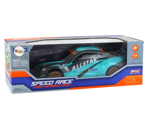 Radiovadāmā mašīna ar pulti Turquoise and Black