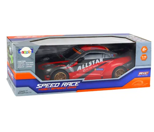 Radiovadāmā sporta mašīna ar pulti Red Radiovadāmā sporta mašīna ar pulti Red