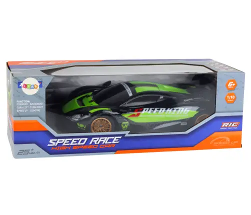 Радиоуправляемая спортивная машина на пульте Green and Black