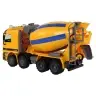 Concrete Mixer Orange Rotary Pear Sound Lights Construction Vehicle