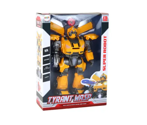 Radiovadāms robots ar pulti Yellow