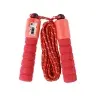Red Skipping Rope With Counter 275cm Fitness Adjustment
