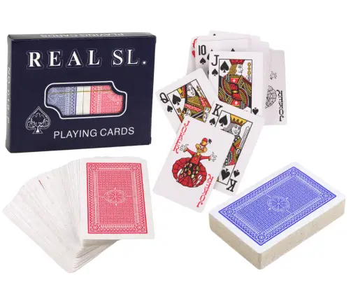Real Sl Playing Cards Two Decks