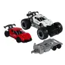 Set: White Off-Road Car, Red Sports Car, Tow Truck Set: White Off-Road Car, Red Sports Car, Tow Truck