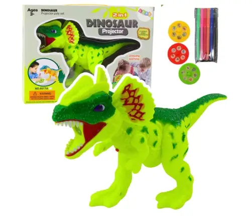 Проектор динозавров + 6 маркеров