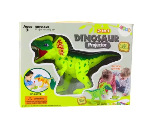 Проектор динозавров + 6 маркеров