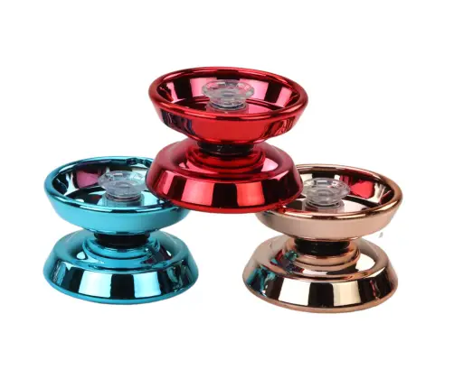 Yoyo Aluminum Classic Yoyo Blue Gold Red