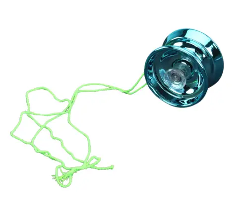 Yoyo Aluminum Classic Yoyo Blue Gold Red