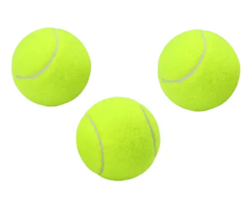 Tennis Balls Yellow Tennis Ball Set of 3 pcs. Tennis Balls Yellow Tennis Ball Set of 3 pcs.