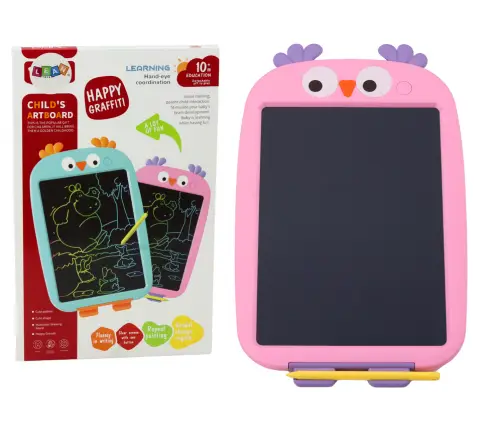 Pink Bird Graphic Tablet Drawing Board
