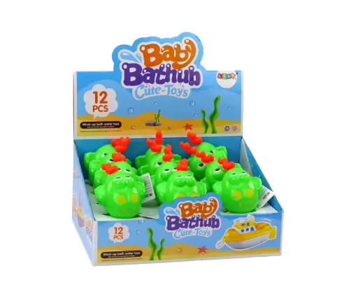 Wind-up Floating Green Frog Bath Toy Wind-up Floating Green Frog Bath Toy