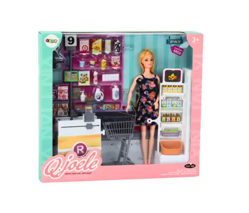 Supermārketa lelles komplekts