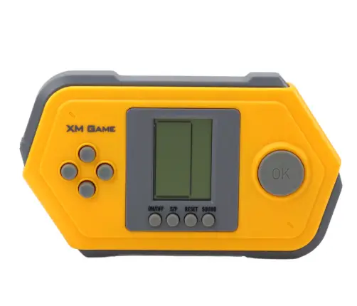 Tetris Brick Game Electronic Console Game Gray - Yellow Tetris Brick Game Electronic Console Game Gray - Yellow