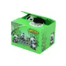 Panda Piggy Bank Learning to Save Teddy Bear Green Box