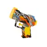 Small Water Gun  Yellow Orange Grafitti