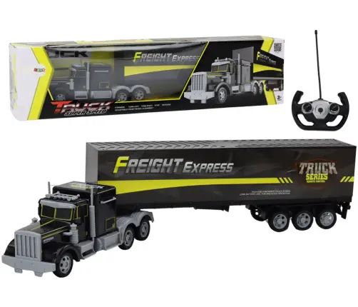 Radiovadāmā mašīna ar pulti Truck Yellow