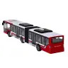 Radiovadāmā autobuss ar pulti City Bus Red and White