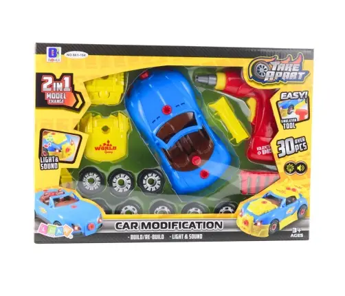 Build Your Extra Car - DIY Set for Children
