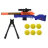 Large Rifle for Soft BBs, Telescope Stand, Blue