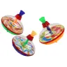 Spinning Top for Children Traditional Spinning 15cm x 14cm 3 Patterns