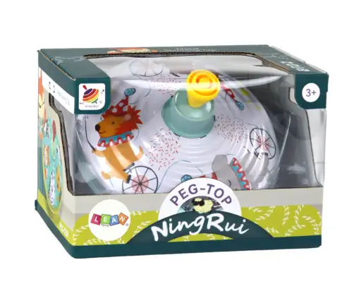 Metal Spinning Top Circus Traditional Toy