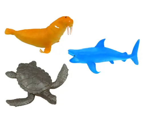 Set of 10 Underwater Sea Animal Figures