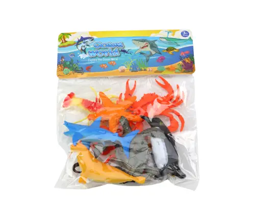 Set of 10 Underwater Sea Animal Figures