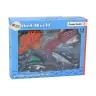 Set of Figures Sea Animals Ocean Fish Squid 4 Pieces