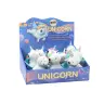 Unicorn Plush Pull-On Jumping Horse, White