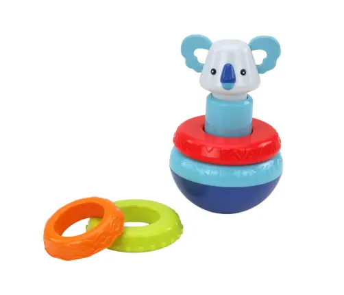 Set of Sensory Toys Koala Tower Educational Cube Spinners