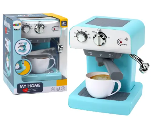 Toy Coffee Machine Home Appliances Water Steam Turquoise Toy Coffee Machine Home Appliances Water Steam Turquoise