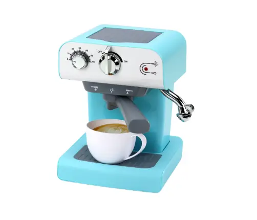 Toy Coffee Machine Home Appliances Water Steam Turquoise Toy Coffee Machine Home Appliances Water Steam Turquoise