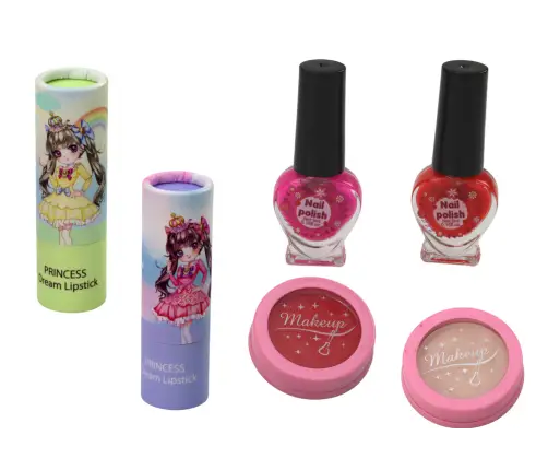 Chest Suitcase Beauty Set Jewelry Cosmetics Pink Chest Suitcase Beauty Set Jewelry Cosmetics Pink