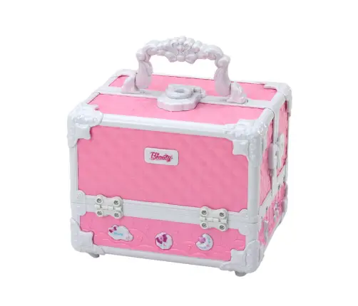 Chest Suitcase Beauty Set Jewelry Cosmetics Pink Chest Suitcase Beauty Set Jewelry Cosmetics Pink