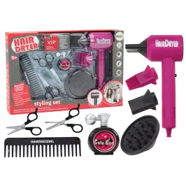 Hairdressing Set Beauty Salon Hairdresser Dryer 10 pieces.