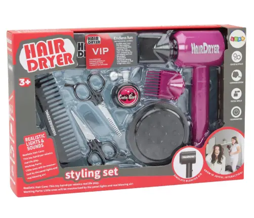 Hairdressing Set Beauty Salon Hairdresser Dryer 10 pieces.