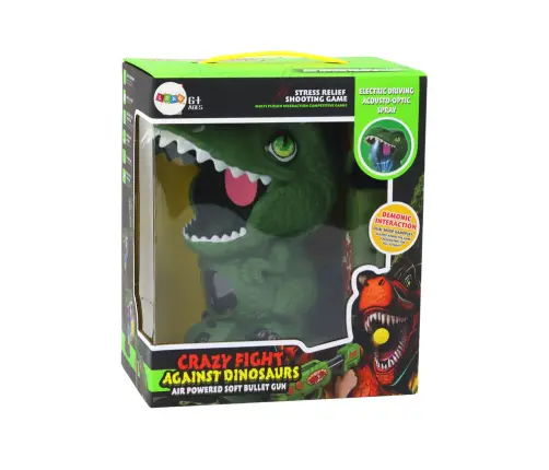 Arcade Game Shooting Dinosaur Green Ball Gun