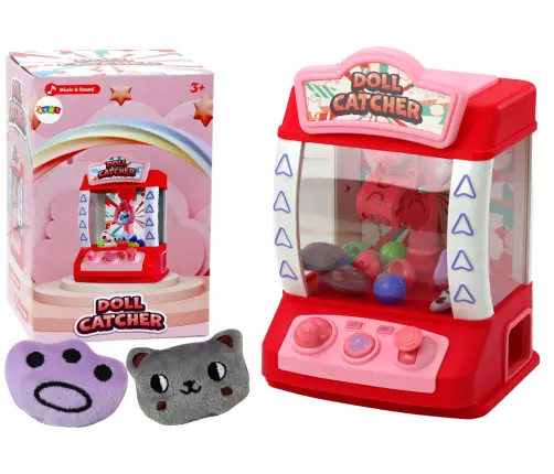 Machine for Catching Dolls, Gadgets, Stuffed Animals, Balls, Pink Machine for Catching Dolls, Gadgets, Stuffed Animals, Balls, Pink