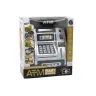 ATM Piggy Bank For Children Learning To Save Silver Black