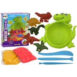 Magic Kinetic Sand Dinosaurs Molds 6pcs Magic Kinetic Sand Dinosaurs Molds 6pcs